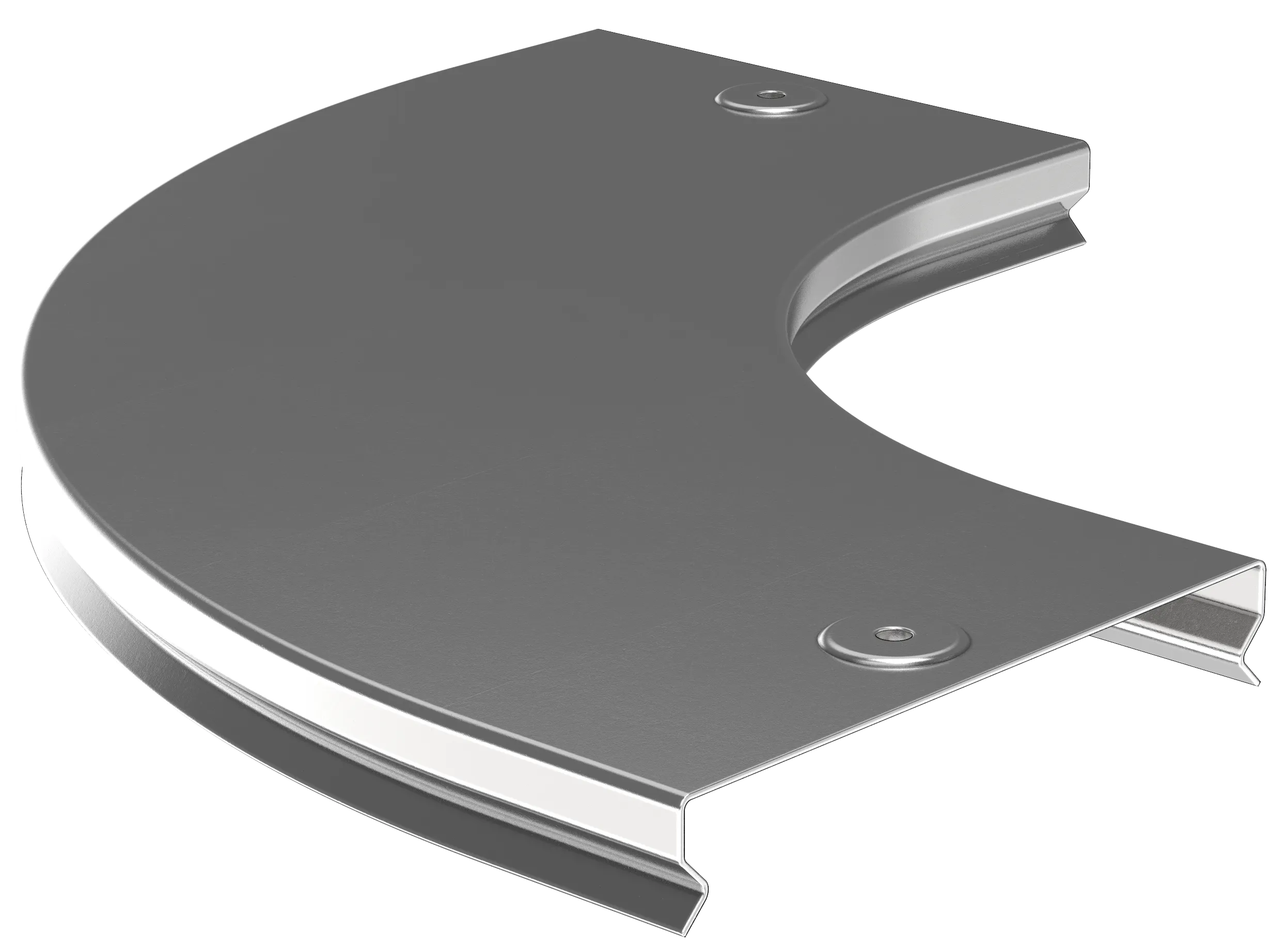 Крышка поворота плавного 90град (тип Г01) ESCA 600мм IEK CPG01D-0-90-600-08