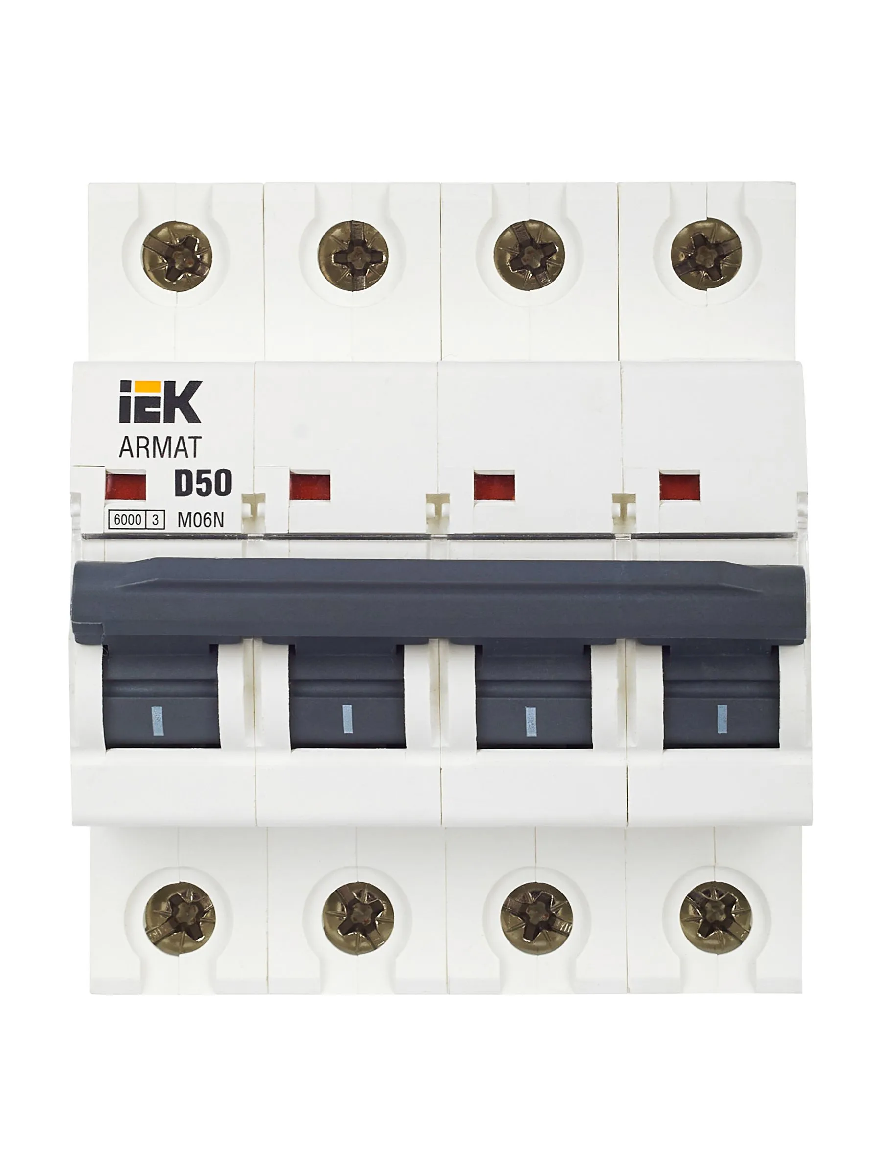 ARMAT Автоматический выключатель M06N 4P D 50А IEK - Фото 4