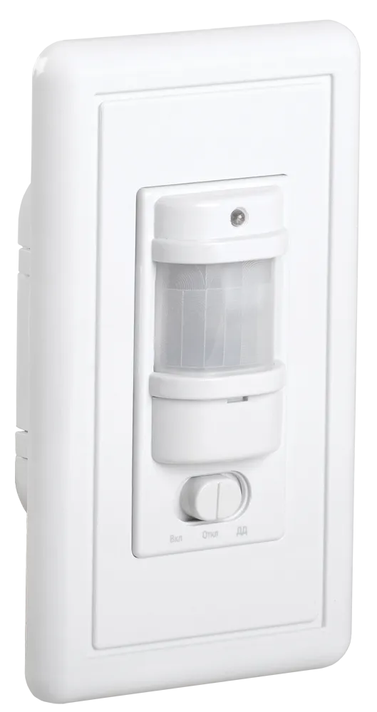 Датчик движения ДД-028 1200Вт 140град 9м IP20 белый IEK