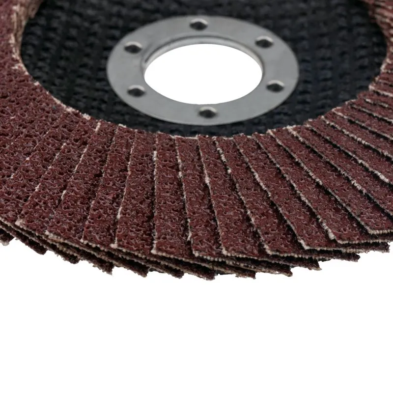 Круг лепестковый торцевой P60, 125х22,2мм KRANZ - Фото 2