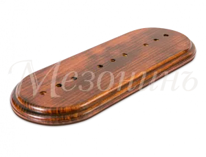 Подложка трехместная "Элегант" , цвет- темный дуб, ТМ "МЕЗОНИНЪ" GE70713-26 GE70713-26