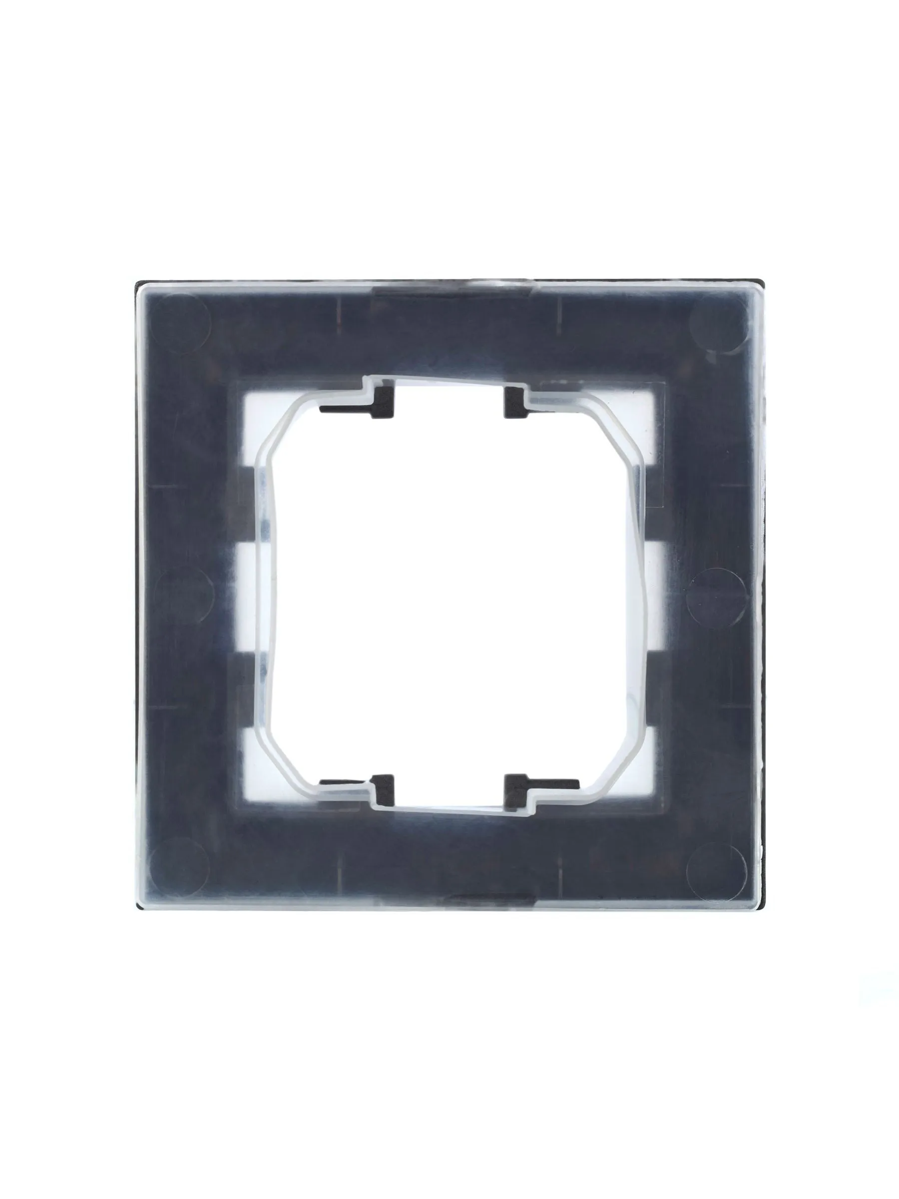 BRITE Рамка 1-местная IP44 РУ-1-БрС-44 сталь IEK - Фото 3