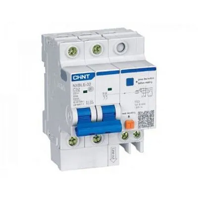 Диф. автомат NXBLE-32 3P+N C25 30mA тип AC 6kA (R) CHINT