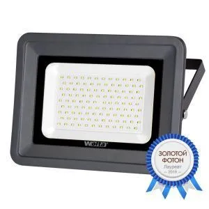 Прожектор светодиодный СДО 100Вт 8500лм 5500K IP65 (5шт/уп) WOLTA WFL-100W/06