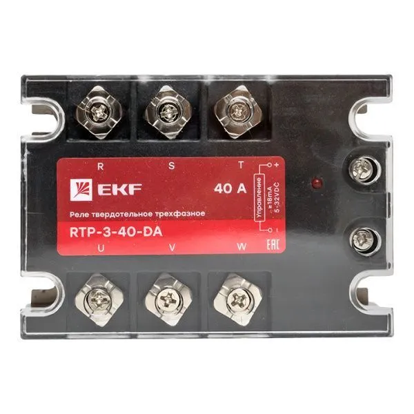 Реле твердотельное трехфазное RTP-40-DA EKF - Фото 3