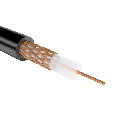 Кабель коаксиальный РК 75-2-11АИ, 400м, черный REXANT