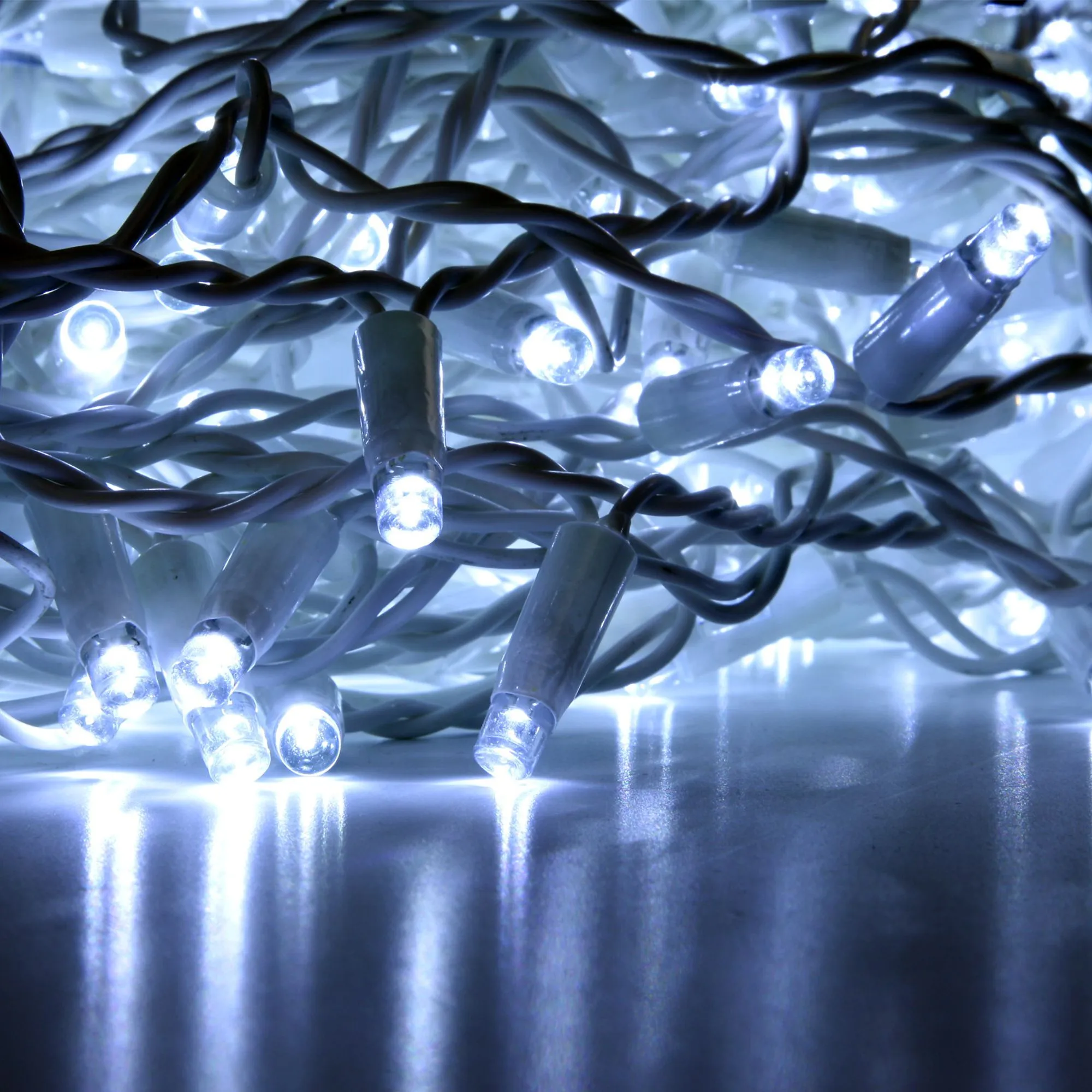 Праздничная гирлянда занавес белый 2*3м IP65 200-101 Elektrostandard Eurosvet - Фото 2