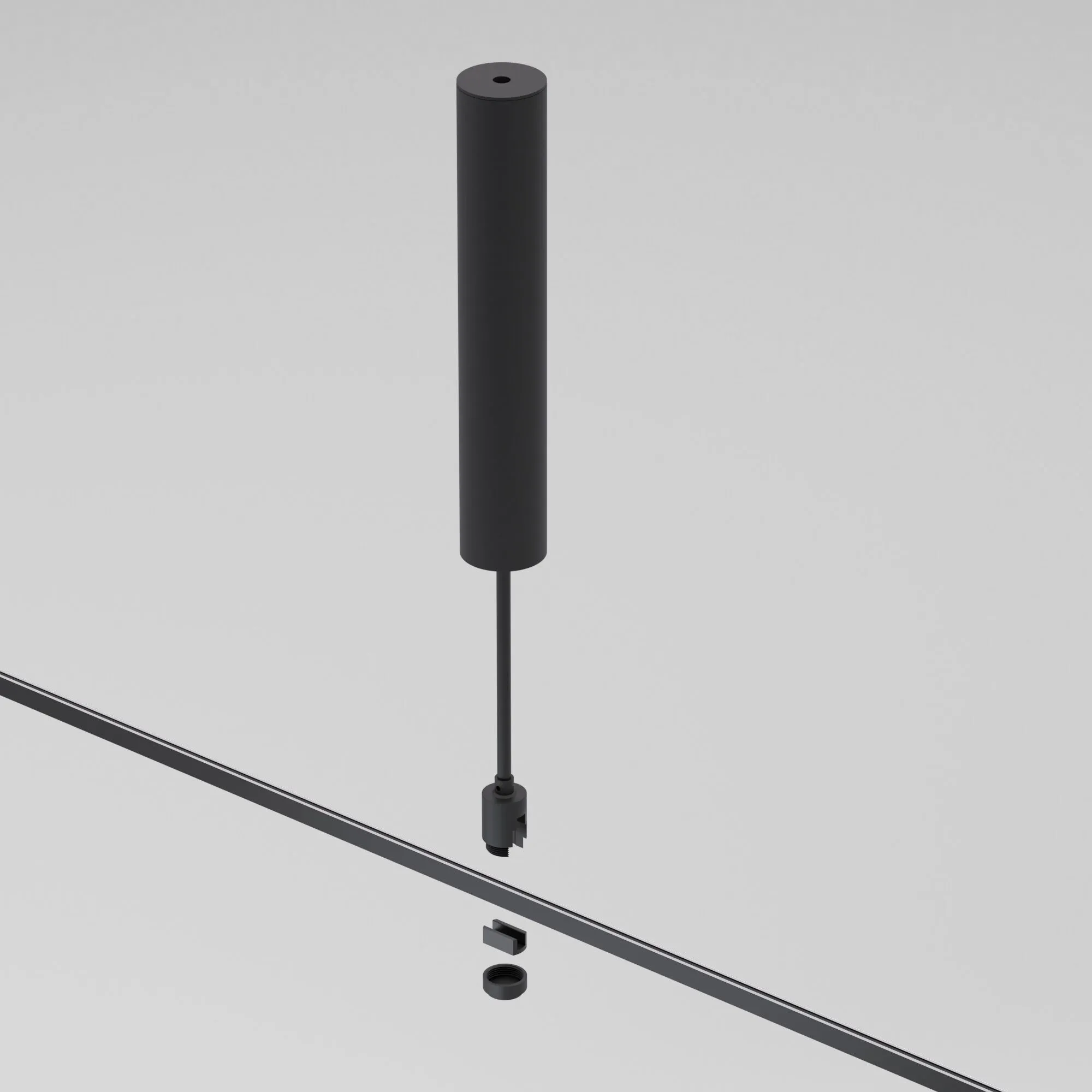 Esthetic Magnetic Декоративная стойка с вводом питания (с местом под трансформатор) h545mm MEDIUM 85 - Фото 3