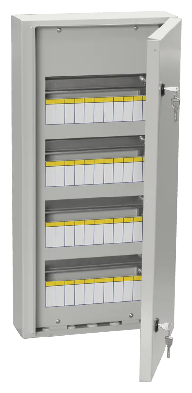 TITAN 3 Корпус металлический ЩРн-48 (670х330х120мм) IP54 IEK MKM11-N-48-54-Z