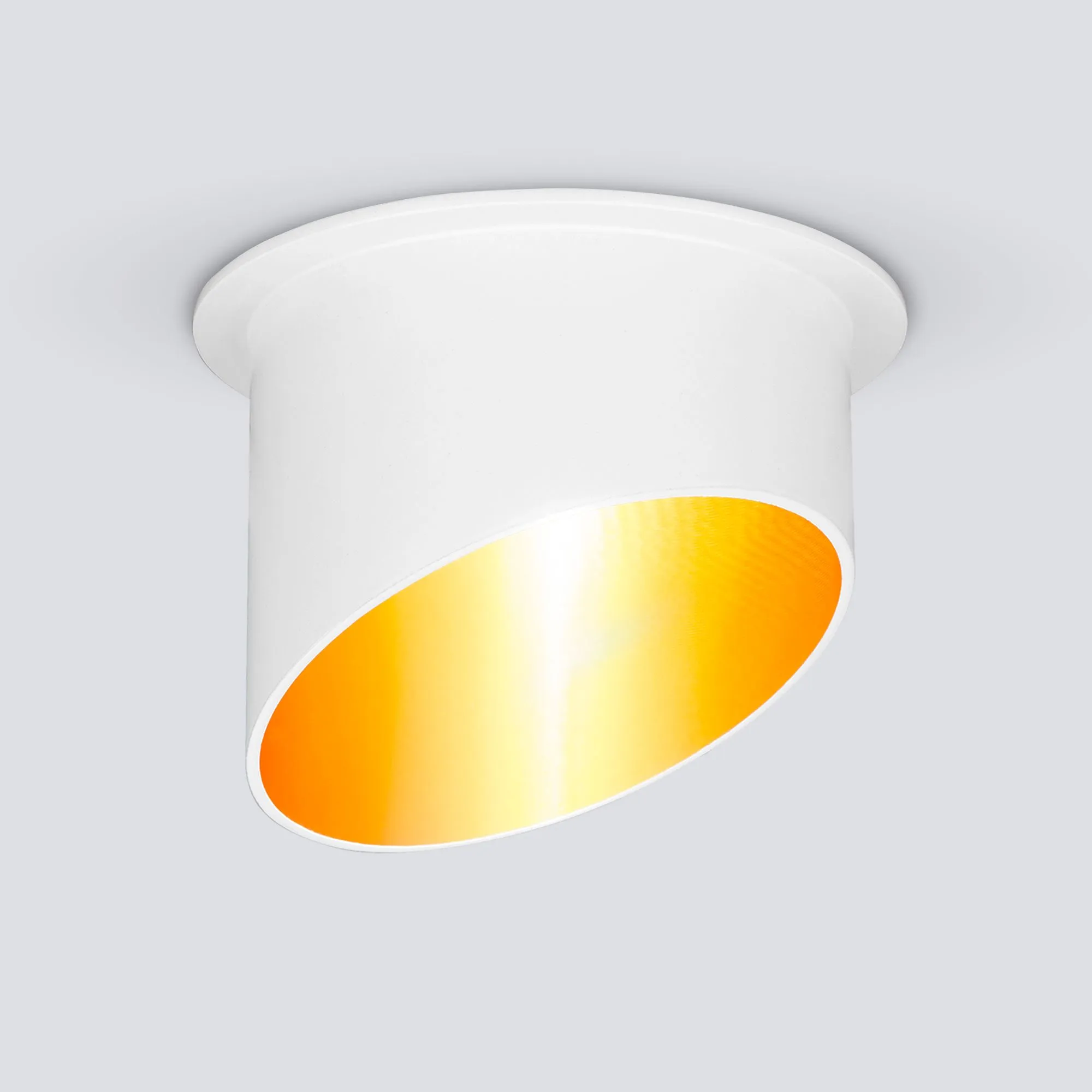 Светильник точечный 7005 MR16 WH/GD белый/золото Elektrostandard