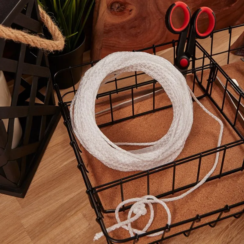 Шнур ∅4 мм с сердечником ШПТ 20 м белый ЧЕТЫРЕ СЕЗОНА - Фото 2