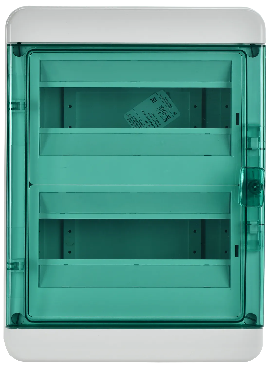 TEKFOR Корпус пластиковый КМПн-24 IP65 зеленая прозрачная дверь IEK - Фото 6