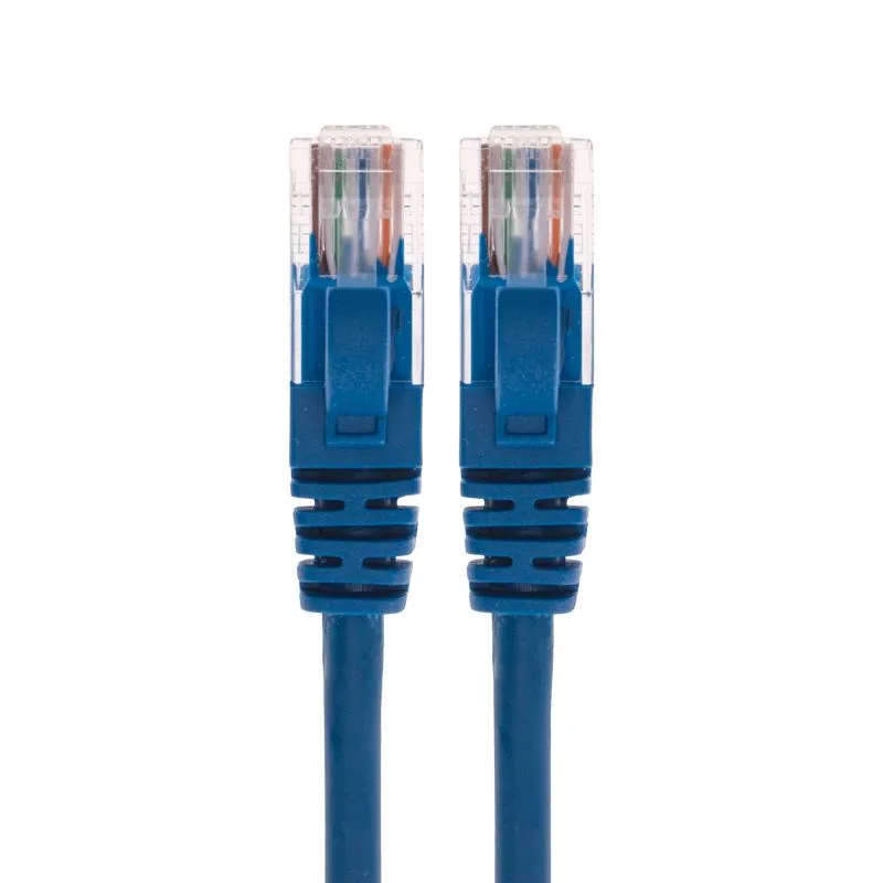 Патч-корд U/UTP, CAT 5e, RJ45-RJ45, 26AWG, LSZH, синий, 5м REXANT - Фото 2