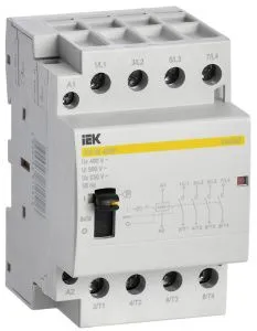 Контактор модульный с ручным управлением КМ25-40МР AC KARAT IEK