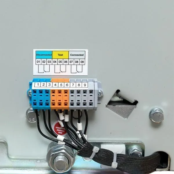 ВА-45 5000/5000А 3P 120кА выкат., корзина, гориз., ETU(220В AC) LCD ModBus-RTU, мп/нр/вкл.к.(220В AC), ав/доп. 1CO/1NC,1NO,4CO - Фото 5