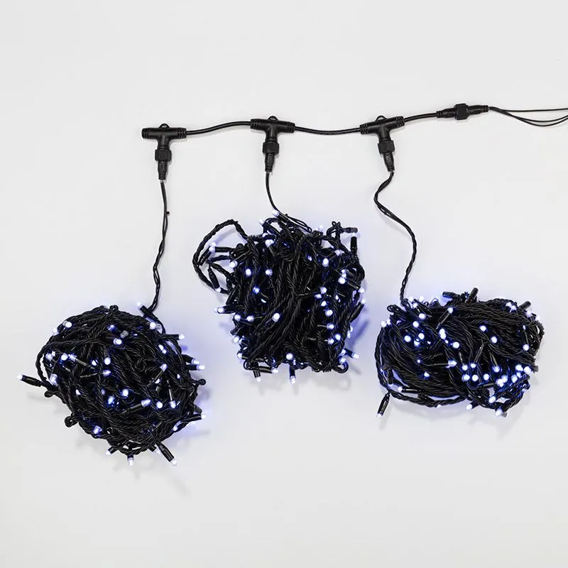 Гирлянда LED ClipLight 24V, 3 нити по 20 м, свечение с динамикой, цвет диодов Белый - Фото 2