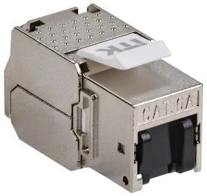 ITK Модуль Keystone Jack кат.6A STP без инструментальная заделка с пылезащитной крышкой CS1-1C6AS-T2-D
