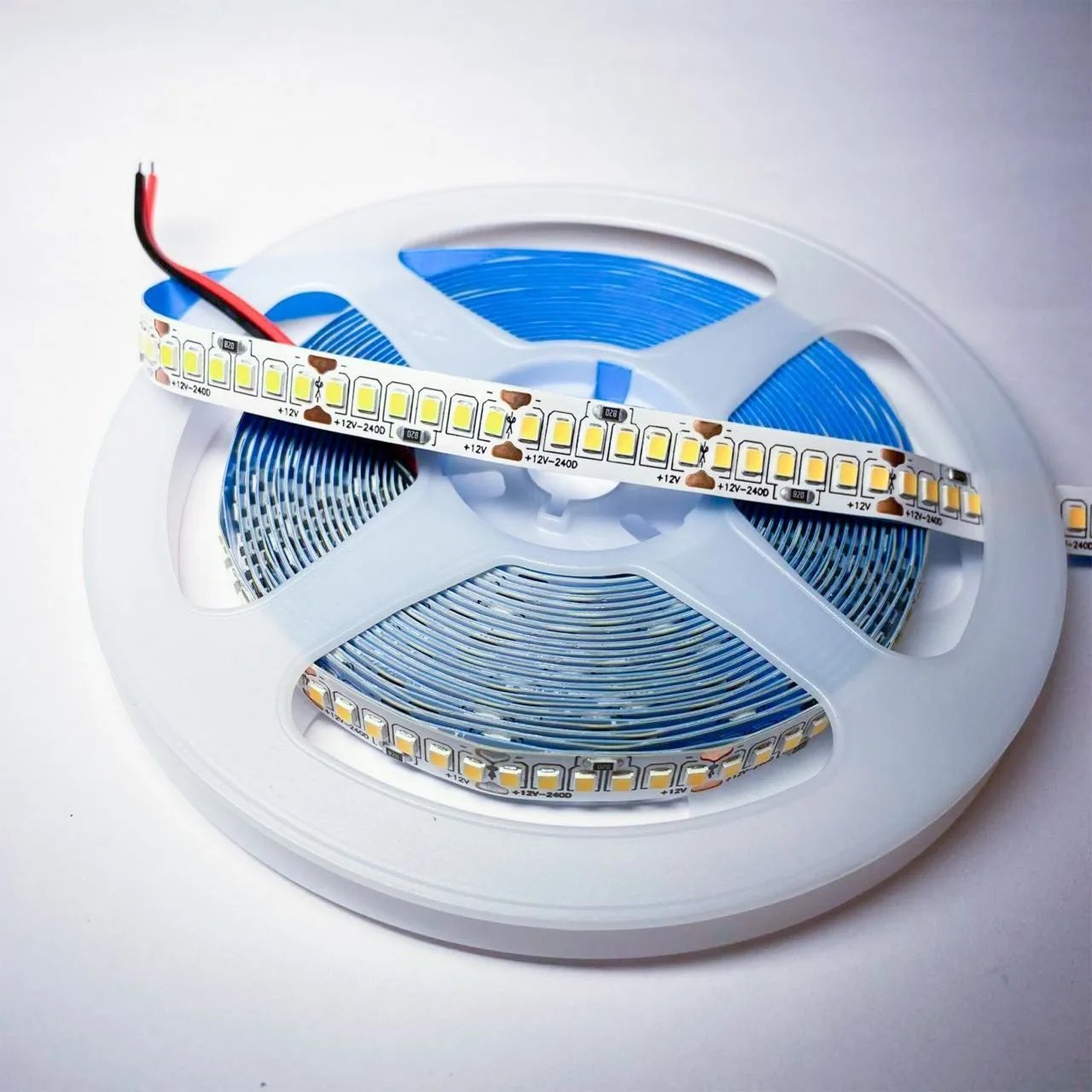 Лента 7LED 2835 240 IP20 18w тепл 12v