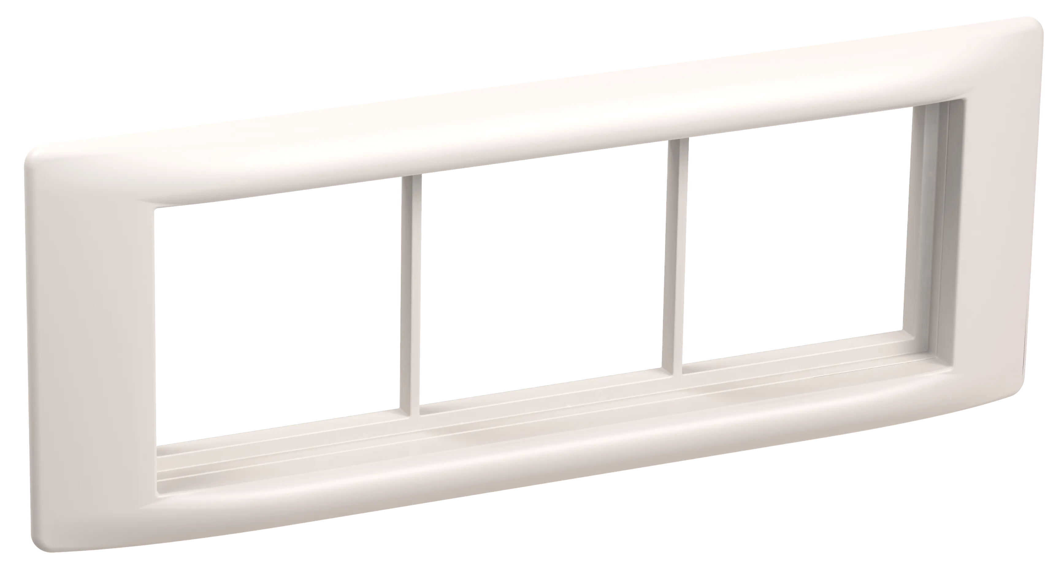 PRIMER Рамка и суппорт на 6 модулей 60мм для кабель-каналов 80х40 и 150х60 белый IEK