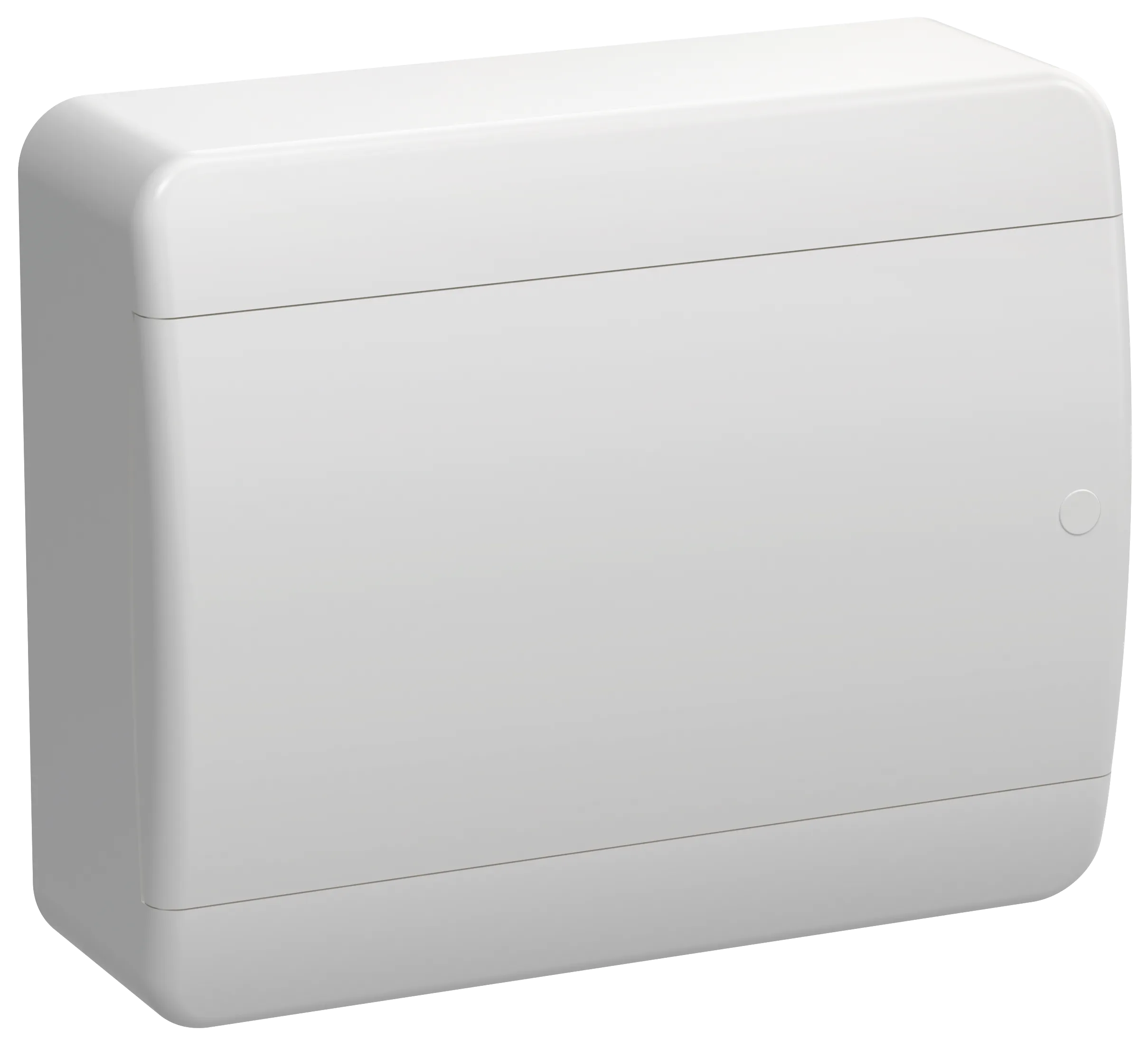 TEKFOR Корпус пластиковый БЕЛЫЙ ЩРН-П-12, IP41 белая дверь IEK