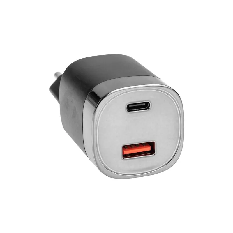 Сетевое зарядное устройство USB QC (30W) + Type C PD (33W), с дисплеем REXANT - Фото 4