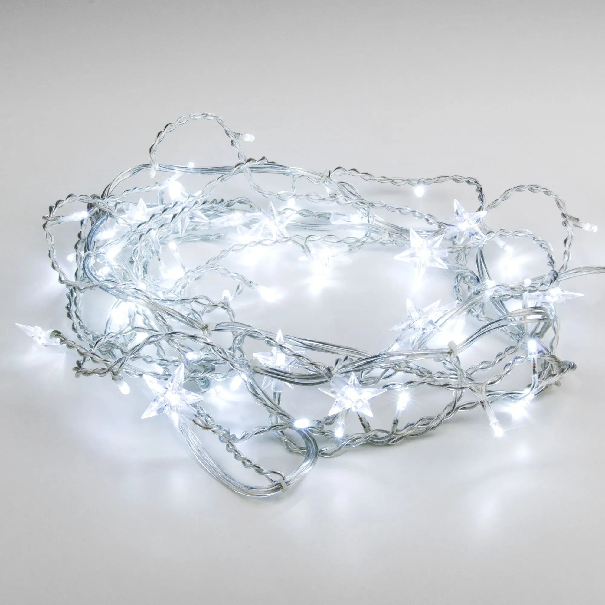 Гирлянда бахрома белый 1,8*0,5м IP20 100-002 Elektrostandard Eurosvet - Фото 7