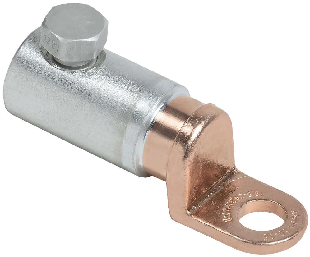 Медно-алюминиевый механический наконечник со срывными болтами АММН 50-95 до 1кВ IEK