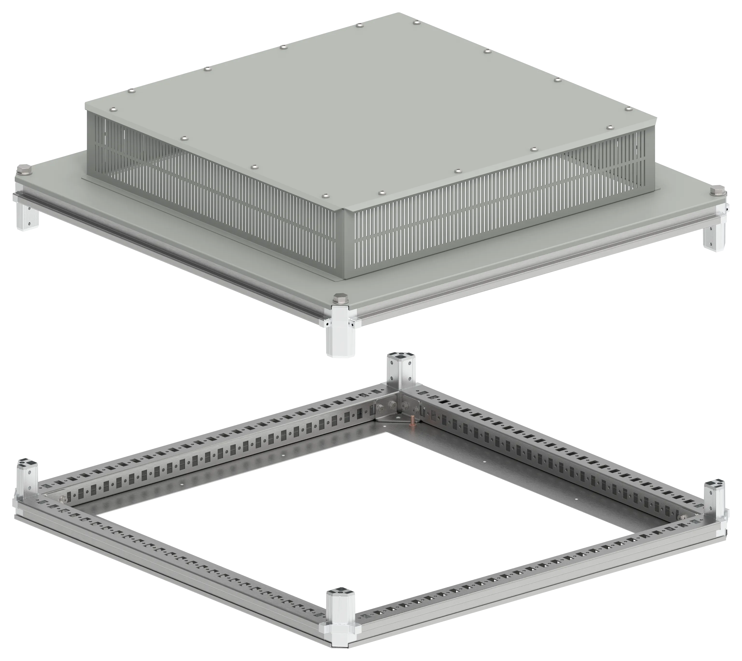FORMAT Крыша и основание (под фланец) 800х800мм IP31 IEK
