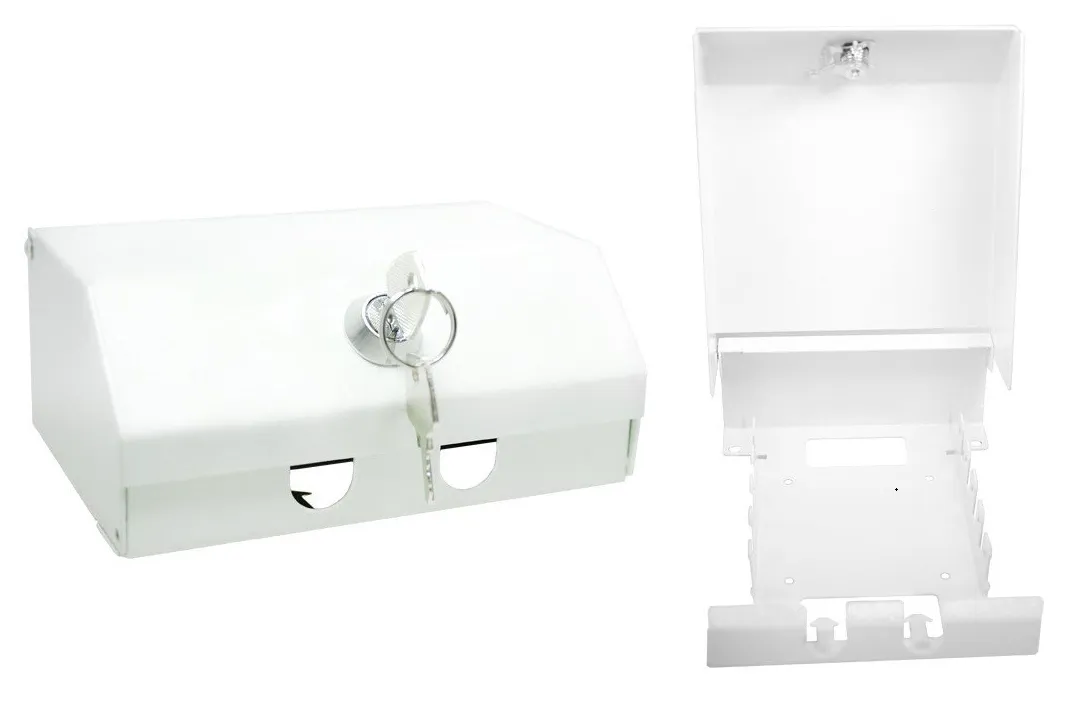 Коробка телефонная распределительная КРТМ-30 ( стальной корпус с замком, врезной плинт LSAх3шт)