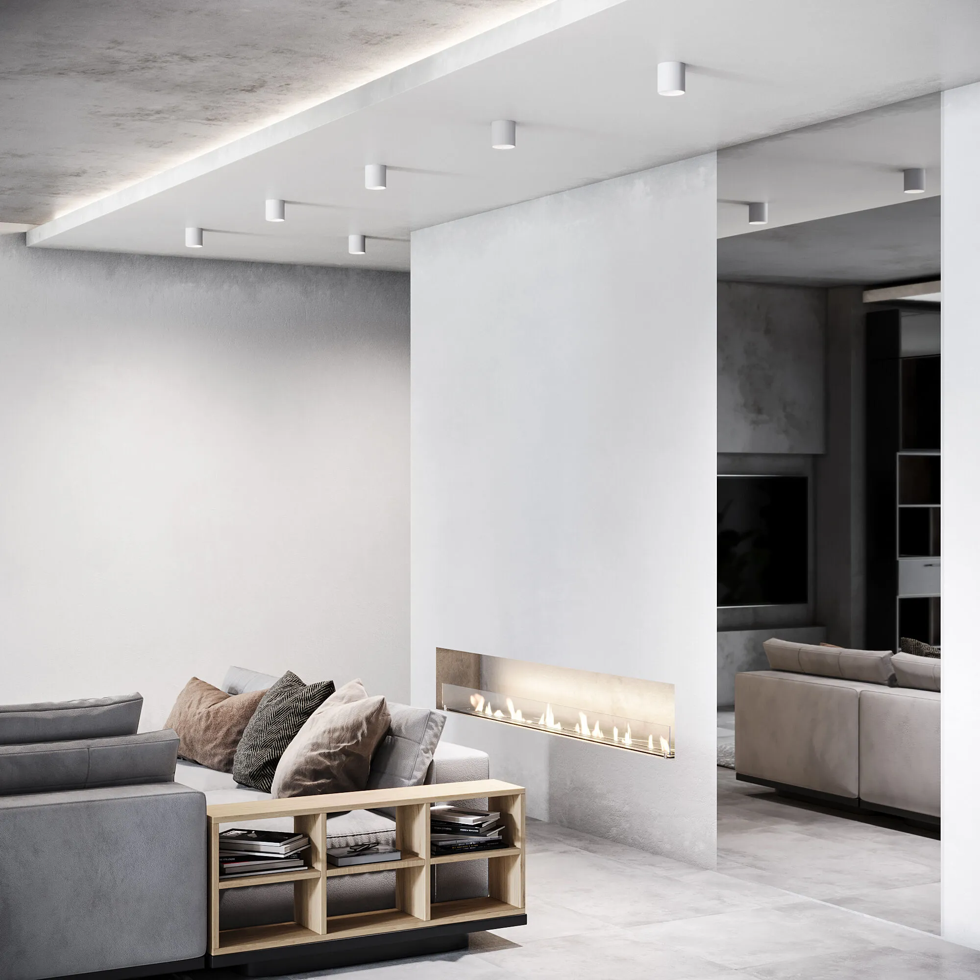 Светильник потолочный светодиодный 10W 4200K белый 25034/LED Elektrostandard - Фото 3