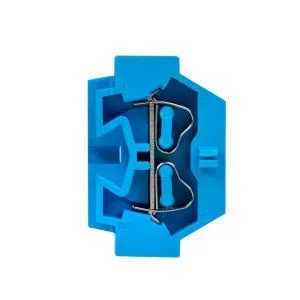 Миниклемма STB-1.5 18A (200 шт) синяя EKF - Фото 2