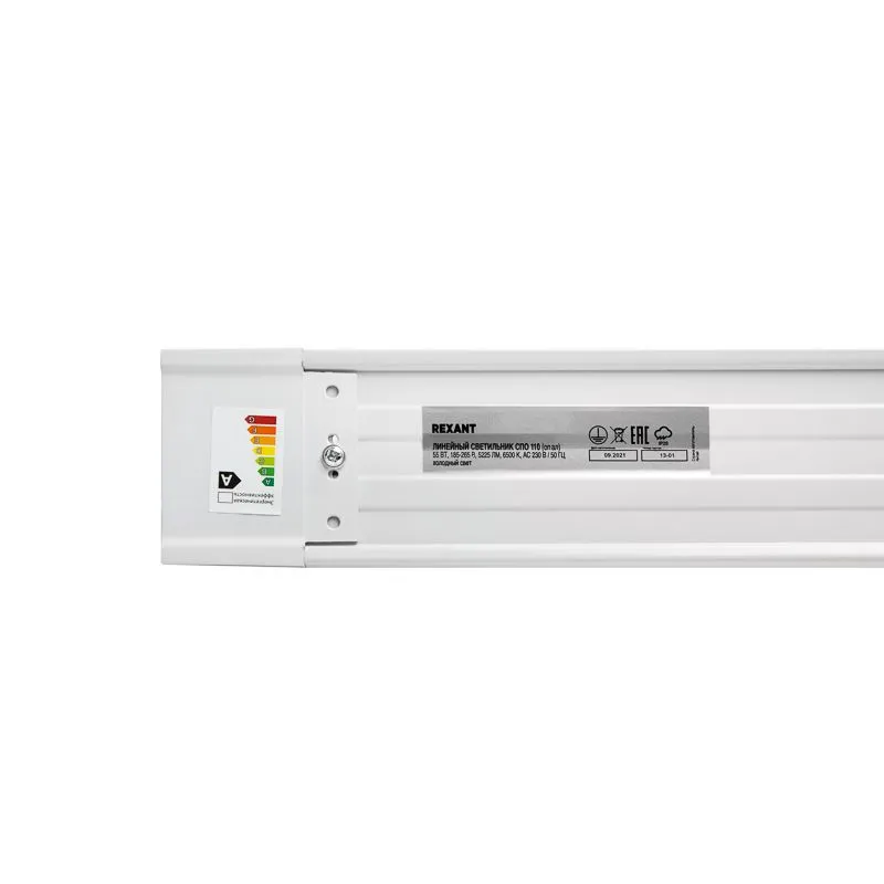 Светильник линейный СПО опал IP20 55Вт 185-265В 6500K холодный свет 1,2м REXANT - Фото 5