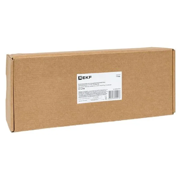 Встраиваемый настольный розеточный блок для крепления к столу, 8 модулей, C-Line - Фото 10