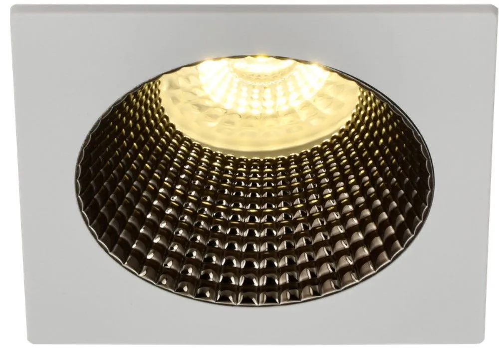 LIGHTING Светильник 4110 встраиваемый поворотный под лампу GU10 белый/шоколад пластик IEK - Фото 3