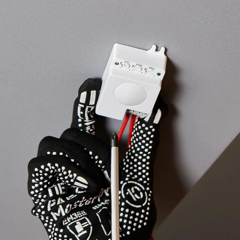 Датчик движения потолочный микроволновый ДДПМ 02, 180 (гориз)/360 (верт), 1200 Вт, 3-2000 Лк, 1-8 м, 10-720 сек. 5,8 ГГц REXANT - Фото 2