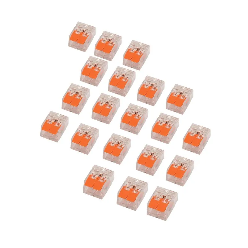 Универсальная компактная клемма СМК 221-412, 2-проводная до 4,0 мм² (20 шт./уп.) REXANT - Фото 5