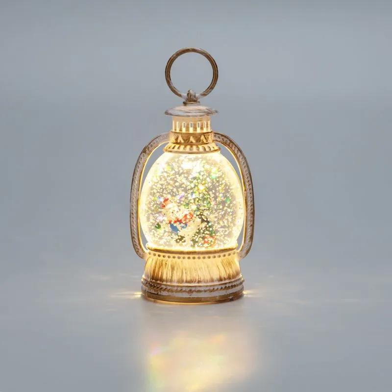 Светильник декоративный (фигура) Фонарик с эффектом снегопада и подсветкой NEON-NIGHT - Фото 2