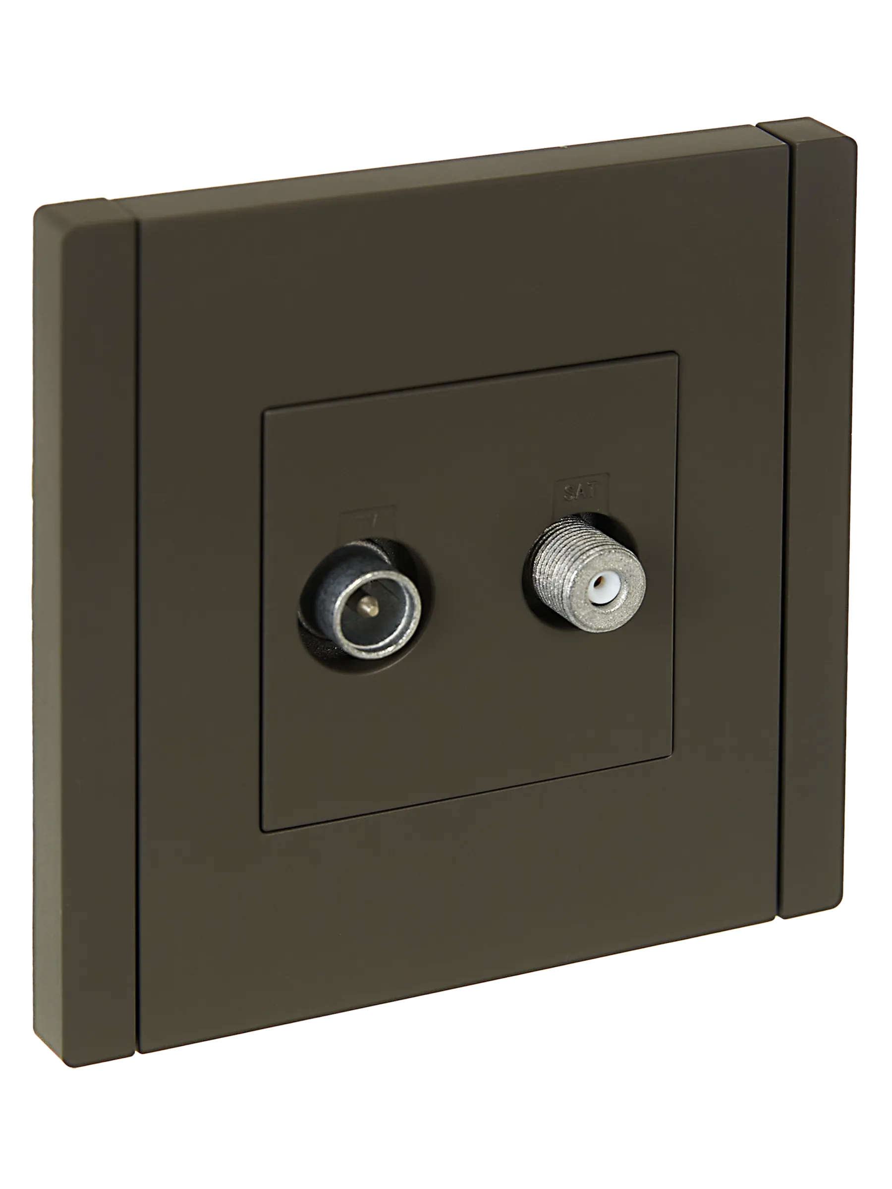 FORTE&PIANO Розетка двойная TV+SAT FP338 серый IEK FP-AF20-O-K03