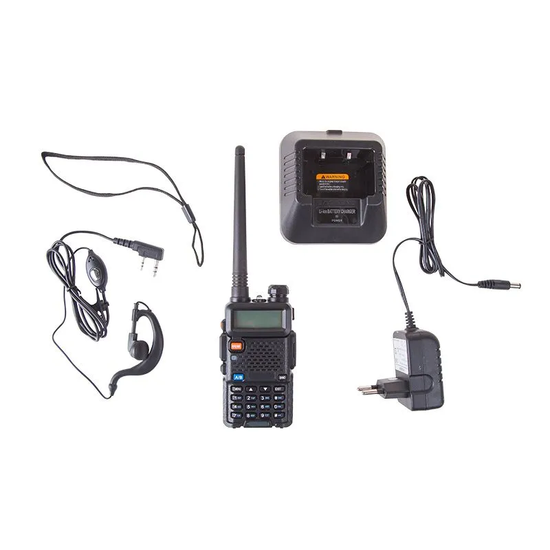 Портативная радиостанция BAOFENG UV-5R (136-174/400-480 МГц)/128 кан./ 5 Вт/BL-5/1800 мАч - Фото 5