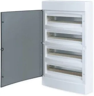 Щит распределительный навесной "Unix" прозрачная дверь 4х12 (48) модулей 653x287x112 IP40