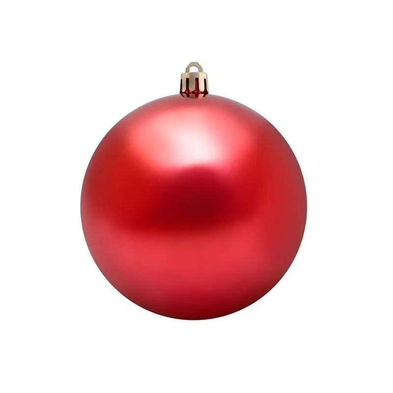Елочная фигура Шар Ø 10 см, цвет красный глянцевый 502-072