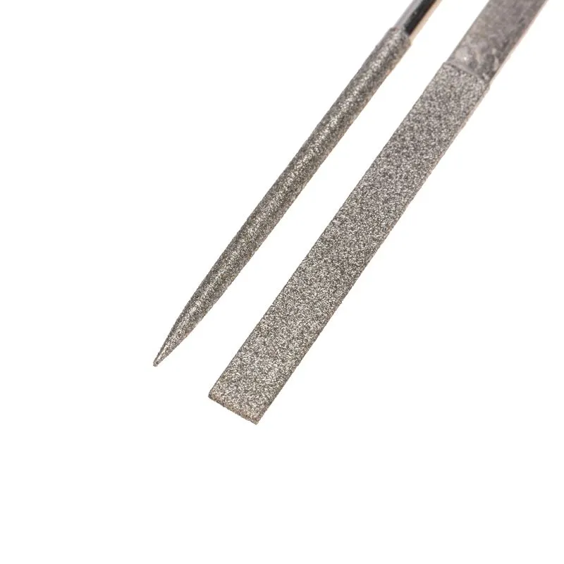 Набор надфилей алмазных KRANZ 140х50х3 мм, 5 шт. - Фото 2