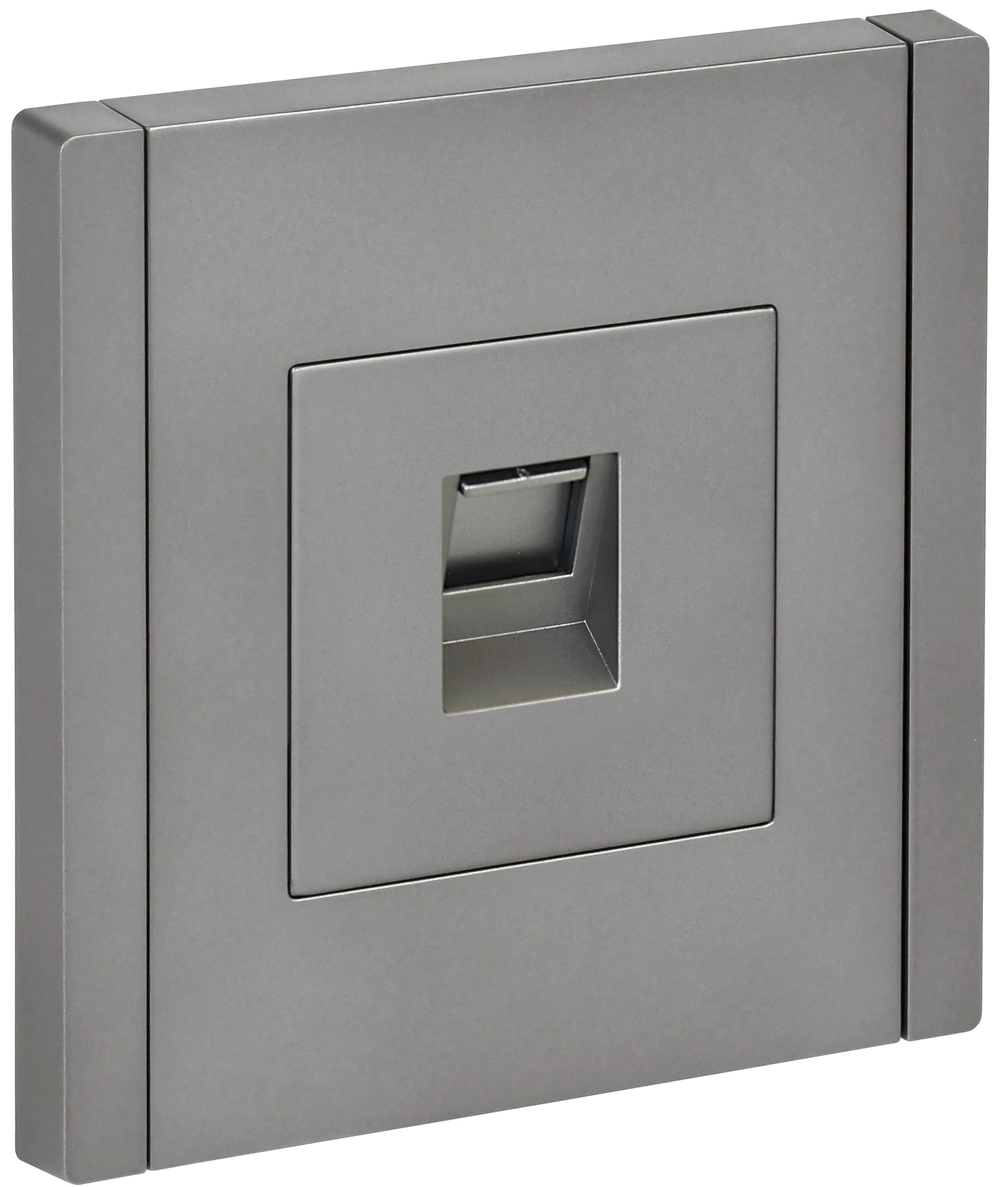 FORTE&PIANO Розетка компьютерная RJ45 кат.5E FP532 сталь IEK