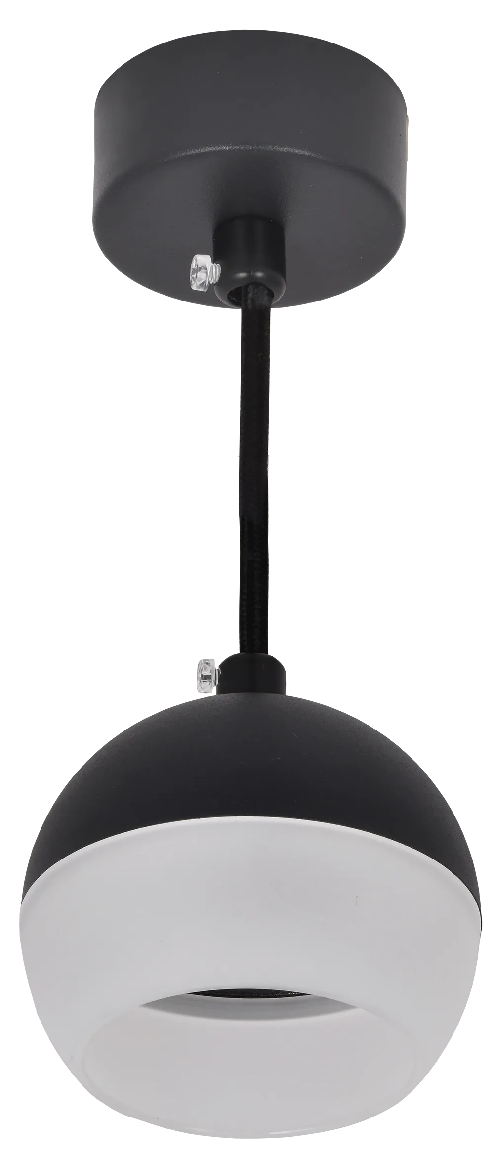 LIGHTING Светильник 4012 подвесной под лампу GX53 черный IEK