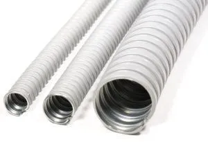 Металлорукав в ПВХ изоляции МРПИ НГ  38  (20 м/уп.) серый ГОФРОМАТИК (ЗЭТАРУС) zeta41915
