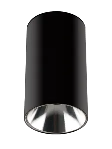 Светильник светодиодный накладной PDL-R 14080 GU10 черный/хром 230V IP20 Jazzway 5031401