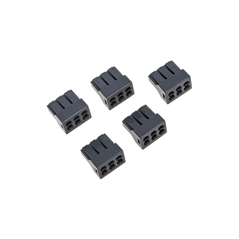 Экспресс-клемма с пастой СМК 773-306, 6-проводная до 2,5 мм² серая, (блистер 5шт.)  REXANT - Фото 4