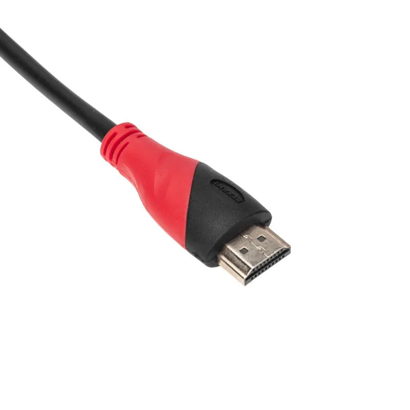 Кабель HDMI - HDMI 1.4, 1,5м, Gold REXANT - Фото 3