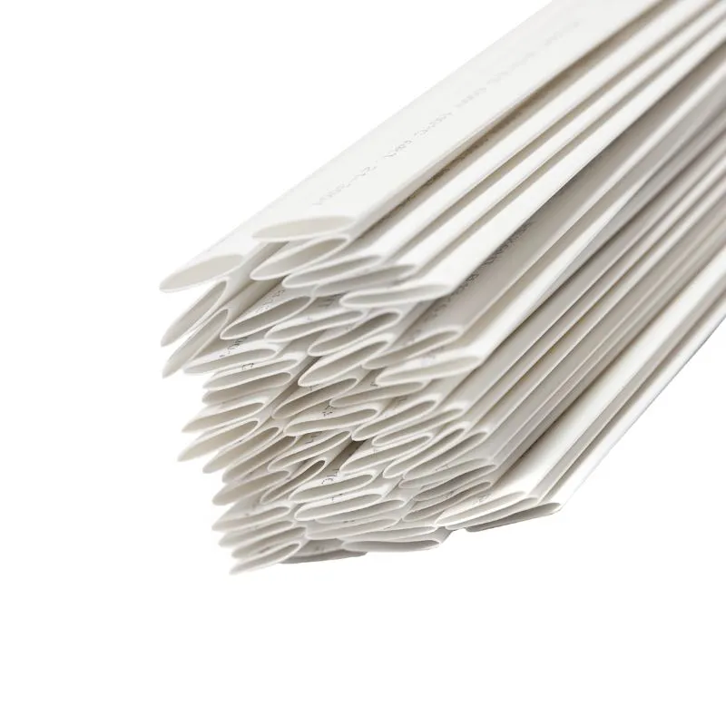 Трубка термоусаживаемая ТУТ нг 13,0/6,5мм, белая, упаковка 50 шт. по 1м REXANT - Фото 4