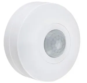 Датчик движения ДД-025 1200Вт 360град 6м IP20 белый IEK LDD11-025-1200-001